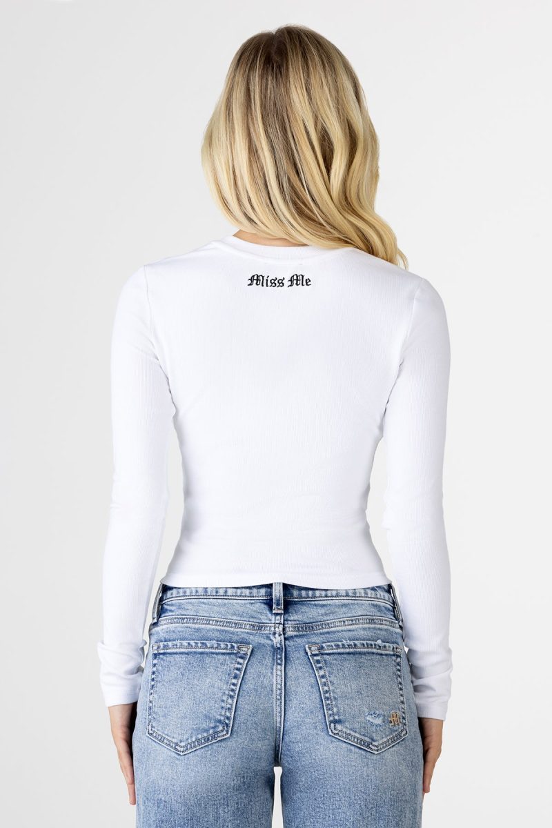 MT2984LWHITE BACK CROP